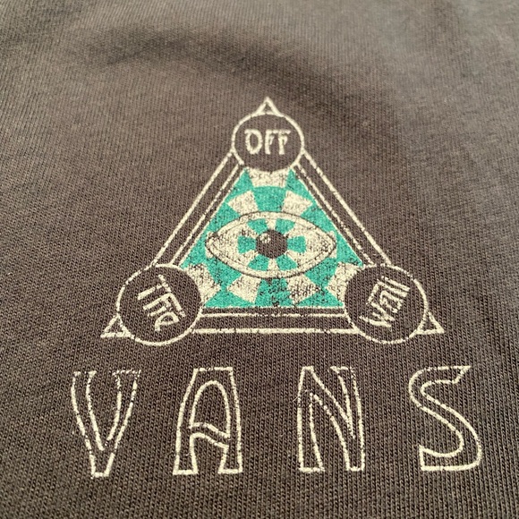 Vans Eye Of Vans Boyfriend Short Sleeve Tee T-Shirt - Picture 4 of 9
